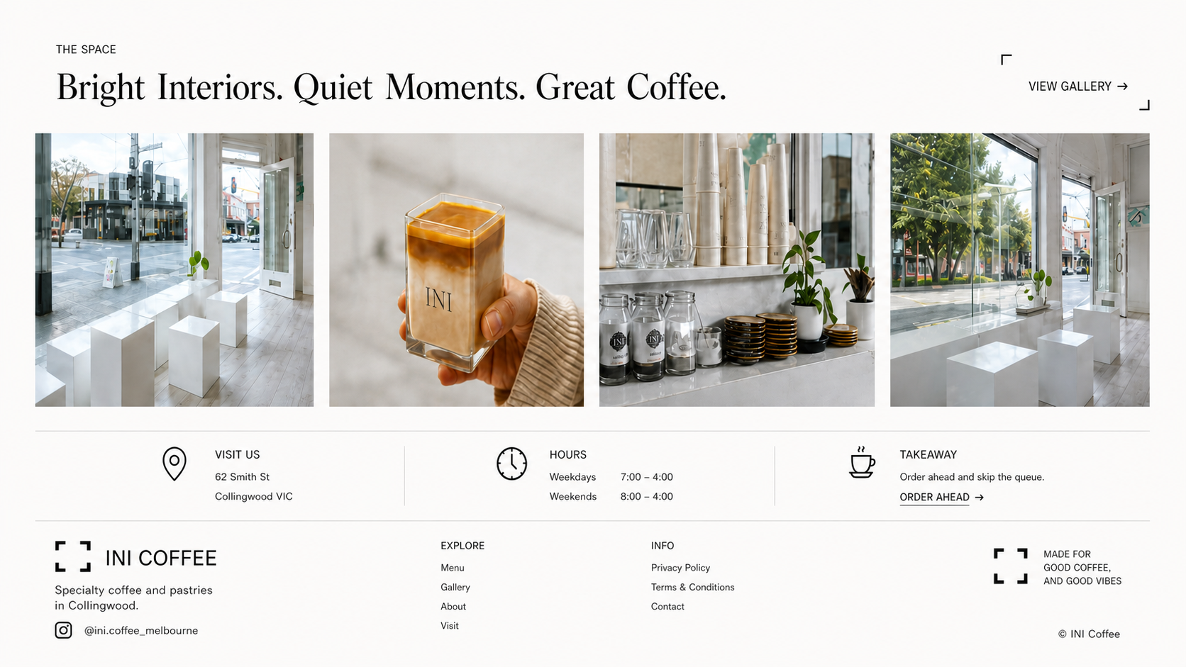 Ini Coffee — 2